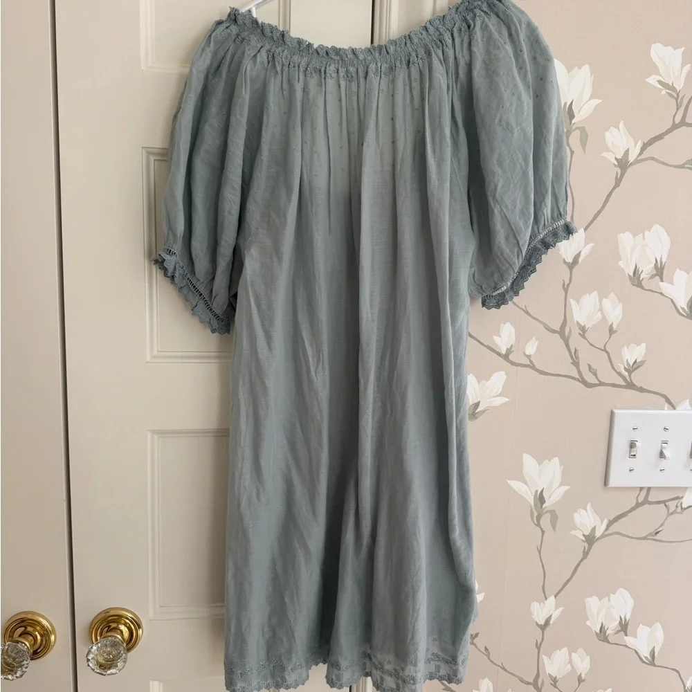 Doen Mini Dress Blue Size Small - Picture 7 of 7